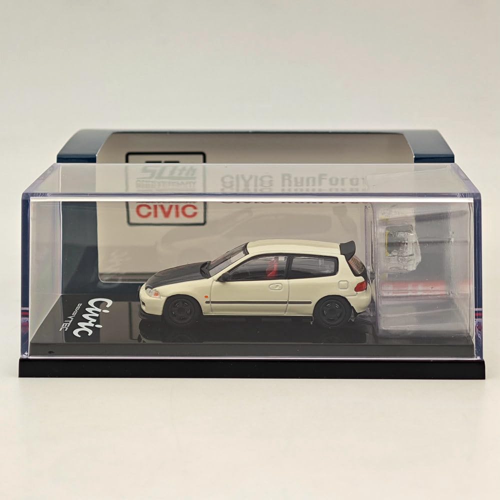 JDM64 EG6 シビック 改　ホワイト Hobby Japan JDM64 Honda Civic (EG6) SIR-II Frost White | eBay